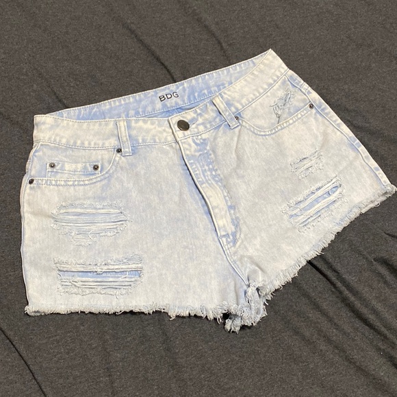 BDG High Rise Cheeky Jean Shorts - Picture 1 of 4